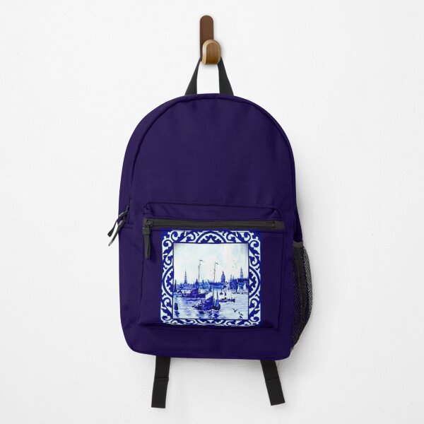Item preview,  DUTCH BLUE DELFT : Vintage Sailboats and Ships Print designed and sold by posterbobs.