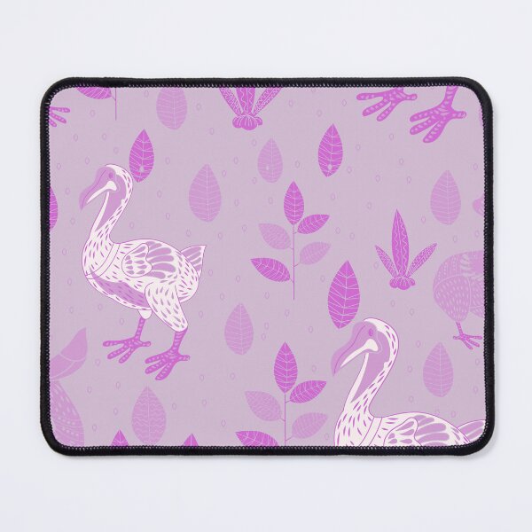 Item preview, dodo bird scandinavian pattern purple  designed and sold by Gossip Rag.