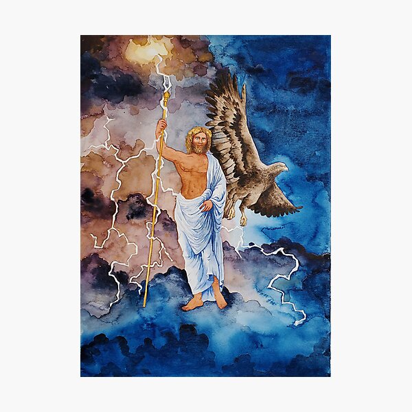 Zeus, Lord of the Sky Photographic Print