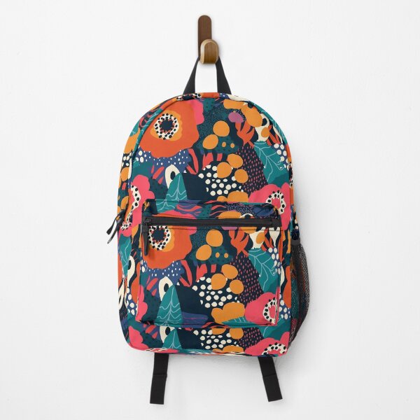 Item preview, Abstract Floral Colorful Playful Pattern designed and sold by spacefogdesign.