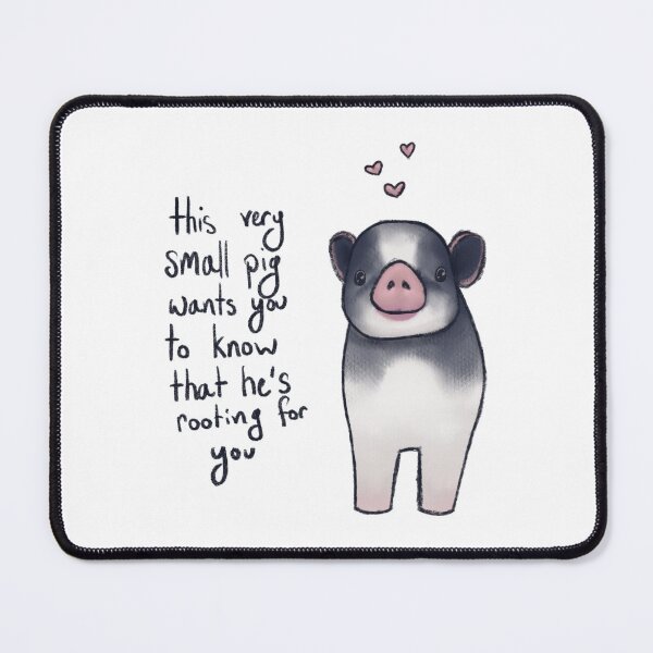 Item preview, Smol Self-Esteem Pig designed and sold by AliceMermaid.
