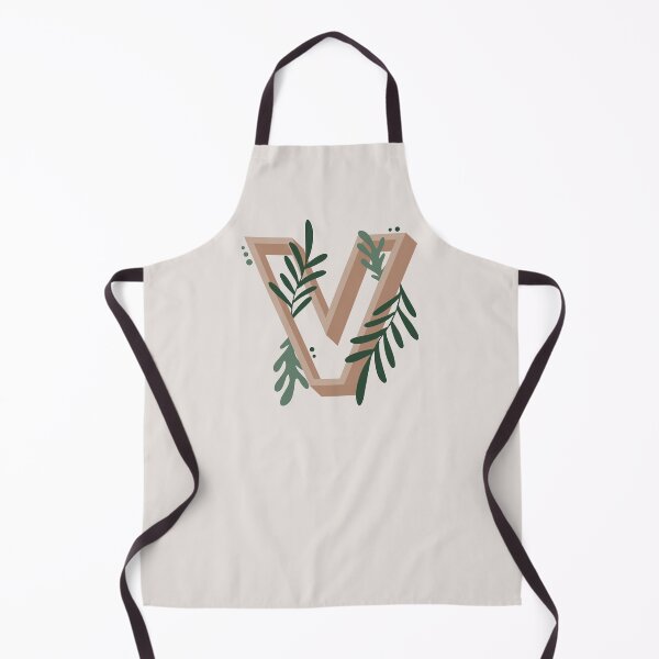 Item preview, Leafy Letter V designed and sold by samicreationss.