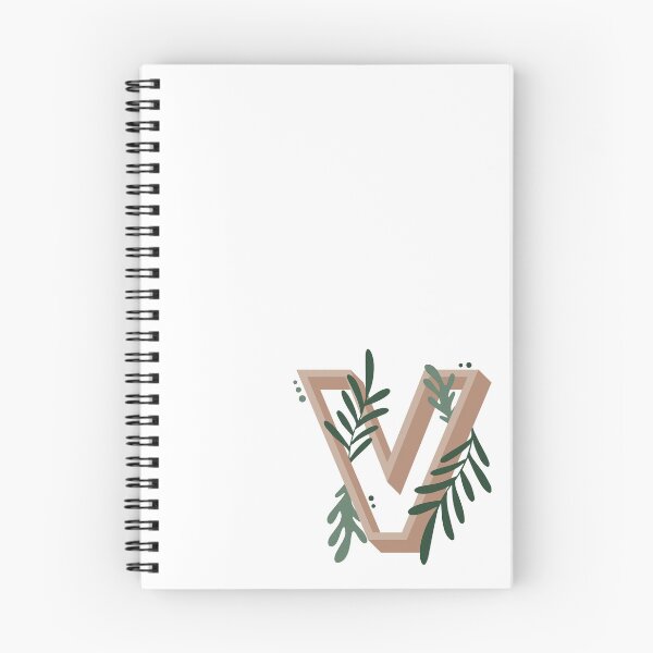 Item preview, Leafy Letter V designed and sold by samicreationss.