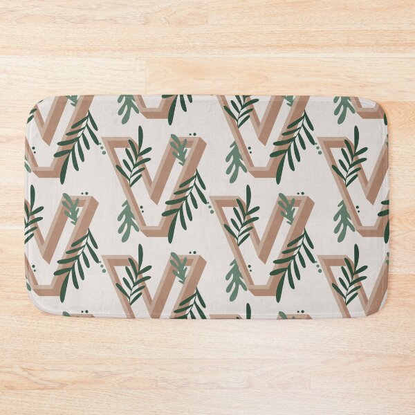 Item preview, Leafy Letter V designed and sold by samicreationss.