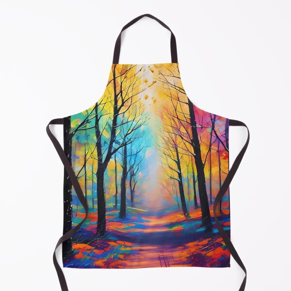 Item preview, Autumn Forest Synesthesia Experience - Vibrant Artistic Interpretation designed and sold by ElLocoMus.