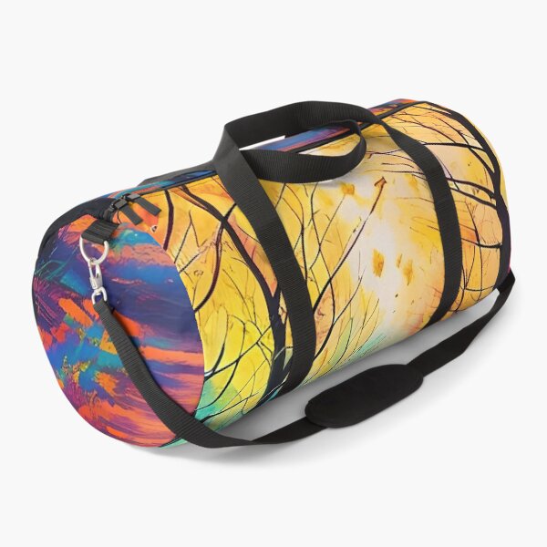 Item preview, Autumn Forest Synesthesia Experience - Vibrant Artistic Interpretation designed and sold by ElLocoMus.