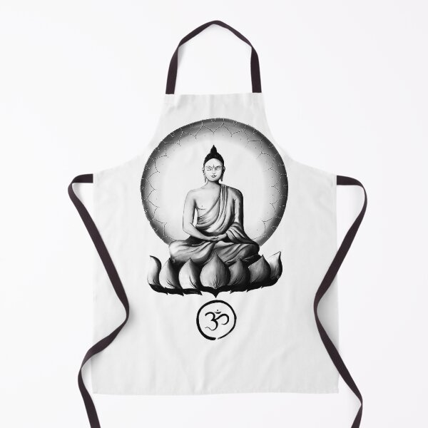 Item preview, Buddha om lotus zen oil painting designed and sold by OrsyniArt.