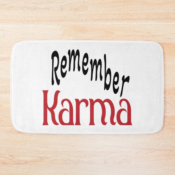 Item preview, Remember Karma Sweatshirt, by DAM Creative, designed and sold by DAM Creative ⭐⭐⭐⭐⭐.