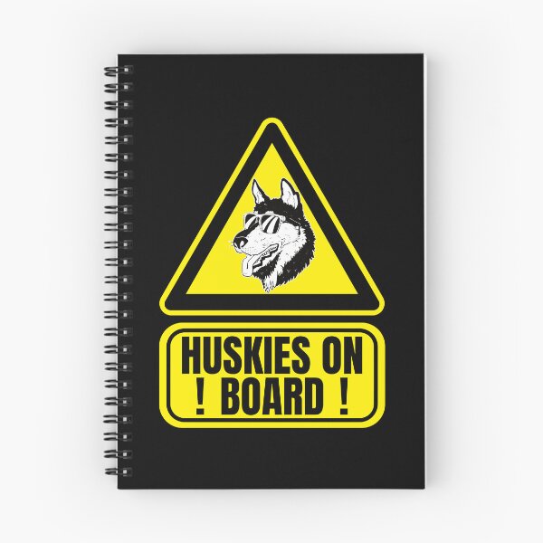 Item preview, Huskies On Board designed and sold by HuskyHuddle.