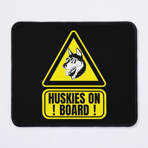 Item preview, Huskies On Board designed and sold by HuskyHuddle.