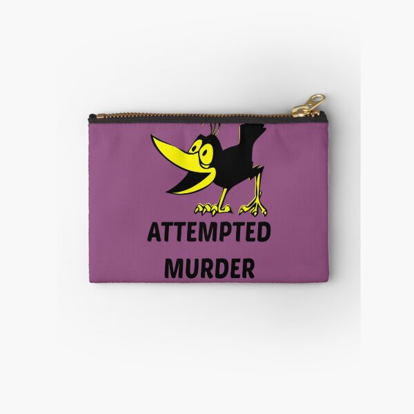 Item preview, attempted murder - attempted murder crow      (3) designed and sold by Lastrustine.