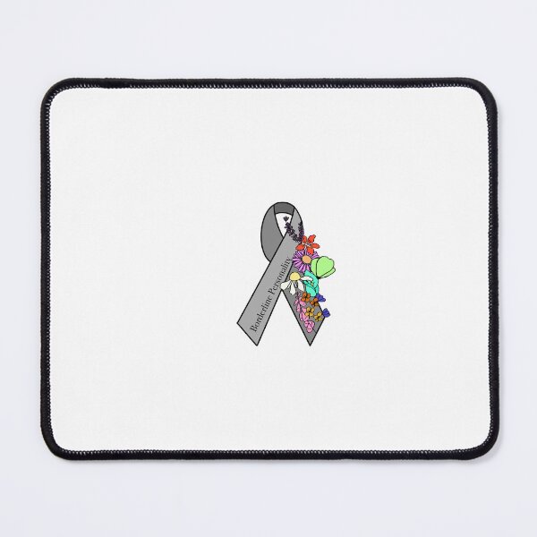 Item preview, Borderline personality flower ribbon designed and sold by Fireheart designs.