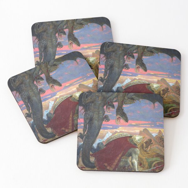 Item preview, Ivan Tsarevich Fighting the Dragon - Viktor Vasnetsov  designed and sold by forgottenbeauty.