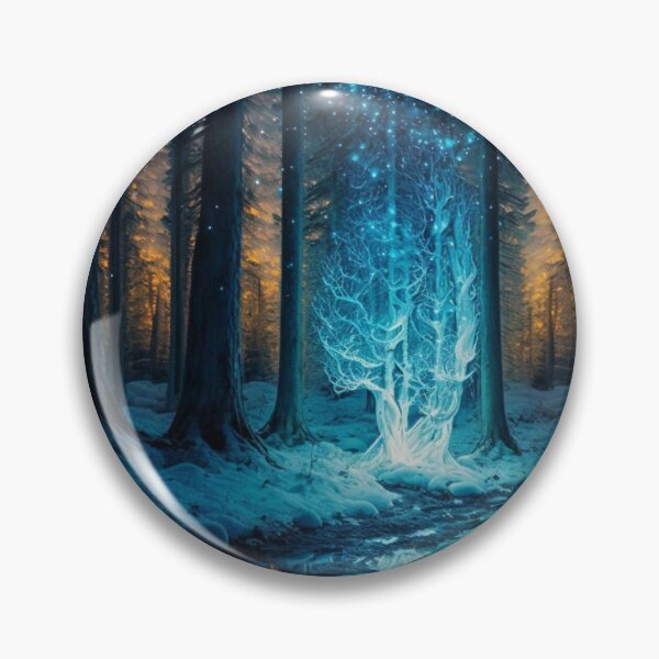 Item preview, Bioluminescent Snow by the River designed and sold by Solace Sparkles.