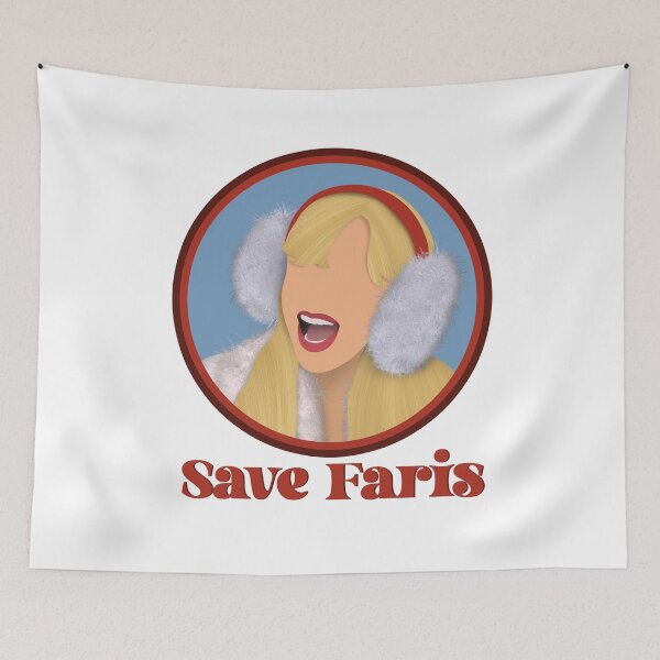 Item preview, Save Faris (Circle) designed and sold by NoMoreLateFees.