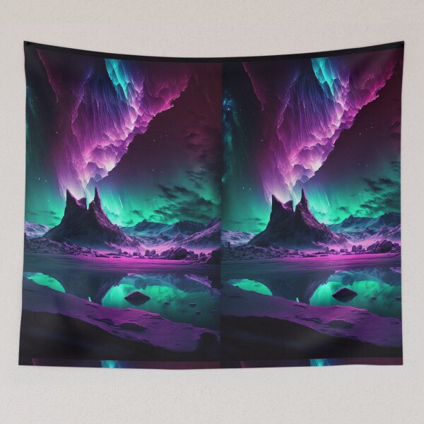 Item preview, Aurora Borealis Green designed and sold by ParadiseSlice.