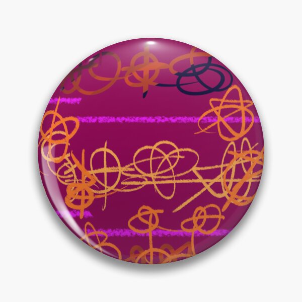 Item preview, purple orange scrawl  designed and sold by David Jardine.