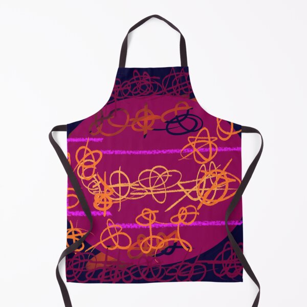 Item preview, purple orange scrawl  designed and sold by David Jardine.