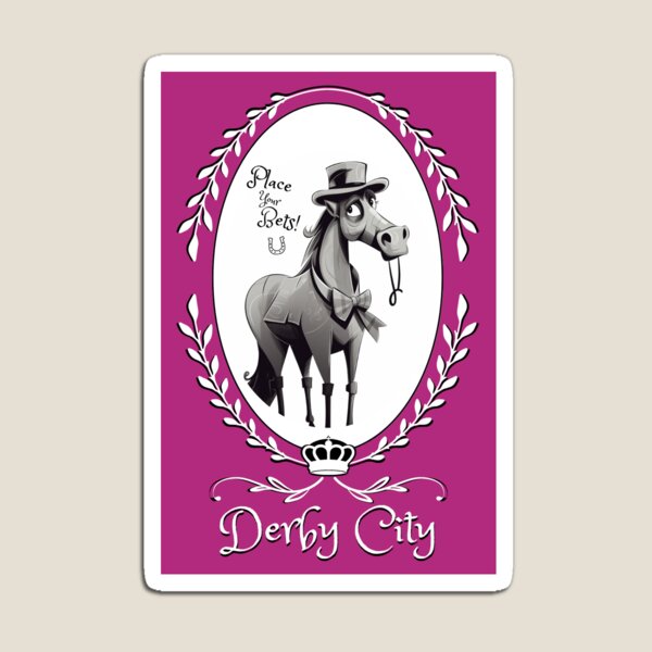 Item preview, Derby City Collection: Place Your Bets 5 (Pink) designed and sold by TheArtfulAllie.