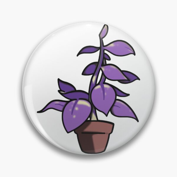 Item preview, emoji - Resident Evil Plant Herb Herb Weed - lilac purple designed and sold by mr-serious-yt.