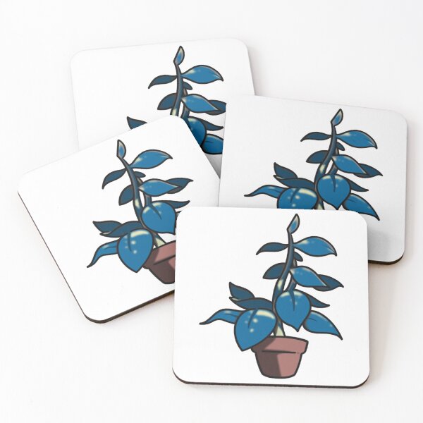 Item preview, emoji - resident evil plant herb herb weed - blue blue designed and sold by mr-serious-yt.