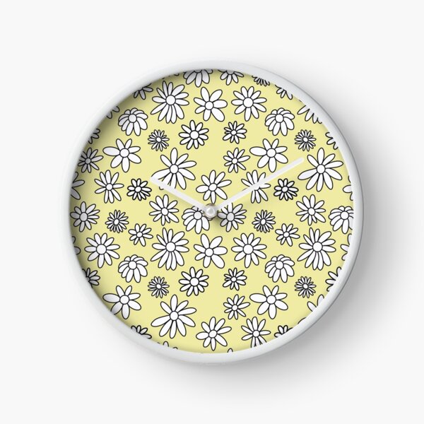 Item preview, Cartoon Flowers Yellow designed and sold by peachvisualarts.