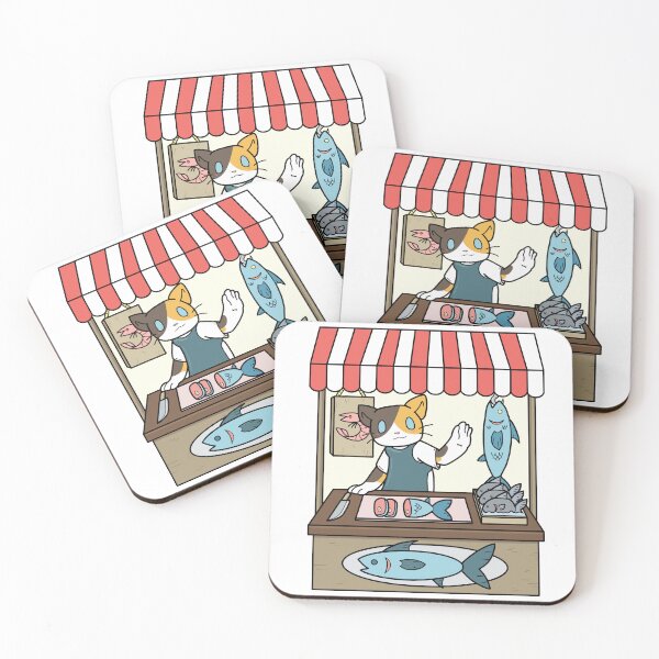 Item preview, Fish Market Cat designed and sold by Infectedradio.