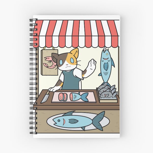 Item preview, Fish Market Cat designed and sold by Infectedradio.