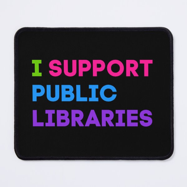 Item preview, I Support Public Libraries designed and sold by ebcameron.