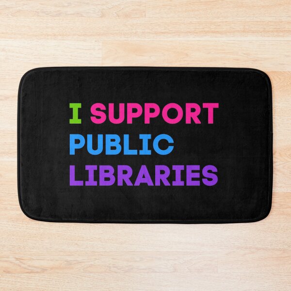 Item preview, I Support Public Libraries designed and sold by ebcameron.
