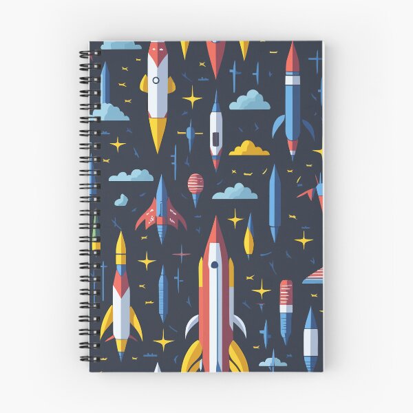Item preview, Rocketing to the Stars - Colorful Rocket Ship Design designed and sold by Diegos-.