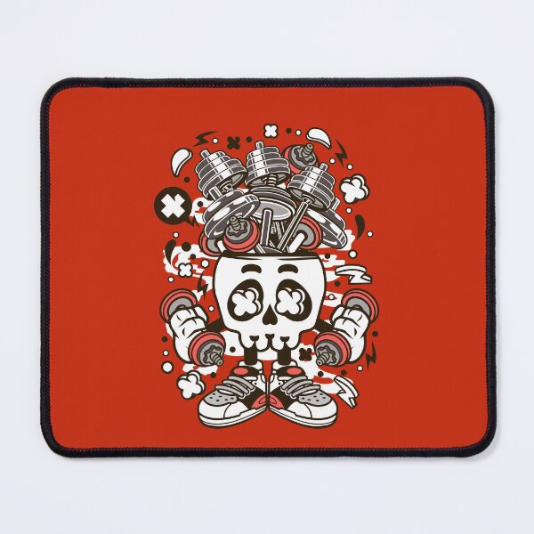 Item preview, Barbell Skull Head designed and sold by thesircurly.