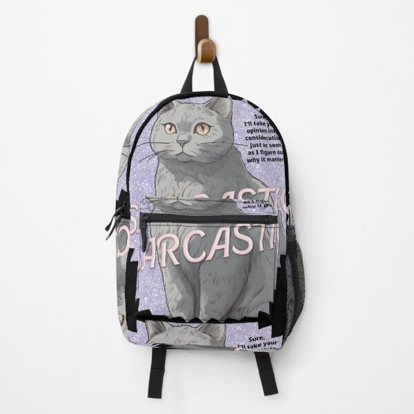 Item preview, The Witty Pessimistic Pouncer designed and sold by WonderFlux.