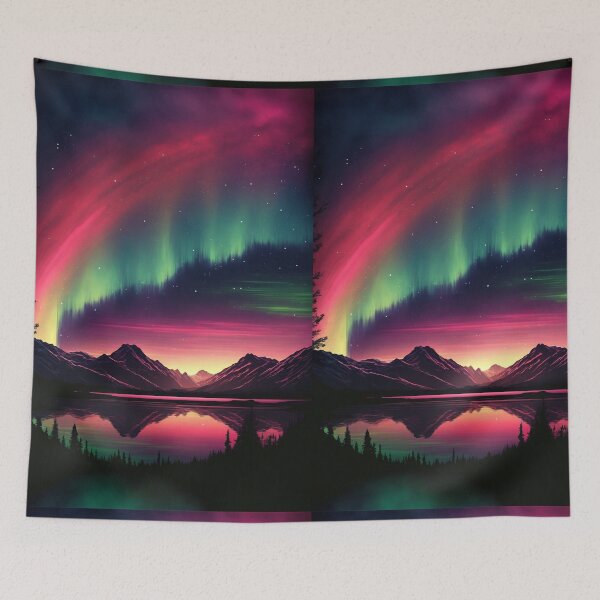 Item preview, Aurora Borealis Green designed and sold by ParadiseSlice.
