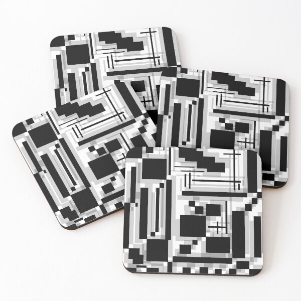 Artikelvorschau, Fractal-Quadrat-modernes Pixelated. entworfen und verkauft von JLincoln48.