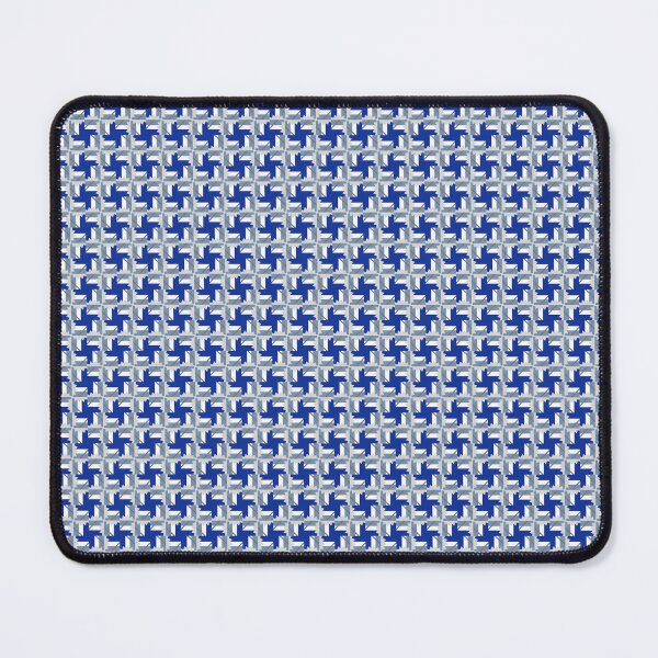 Item preview, Pinwheel in Blues designed and sold by LynnEllenDesign.