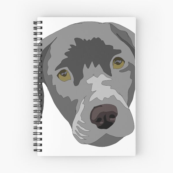 Item preview, Silver  lab puppy with green eyes  designed and sold by LeahcarsArt.