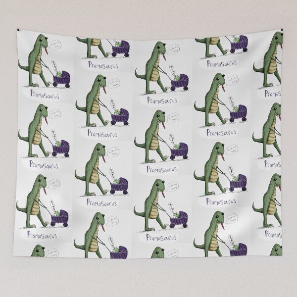 Item preview, Pramasaurus the Mother Dinosaur designed and sold by Matt Corrigan.