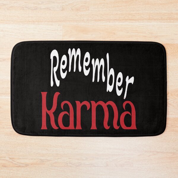 Item preview, Remember Karma Shirt, by DAM Creative, designed and sold by DAM Creative ⭐⭐⭐⭐⭐.