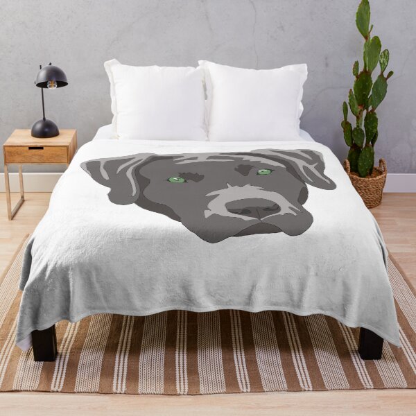 Item preview, Copy of Copy of Copy of Silver  lab puppy with green eyes  designed and sold by LeahcarsArt.