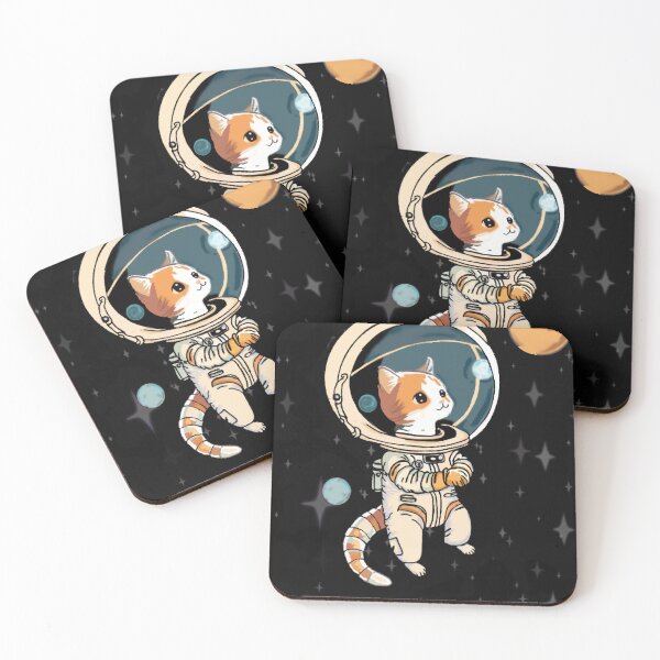 Item preview, cat in space designed and sold by Jupiiterr.