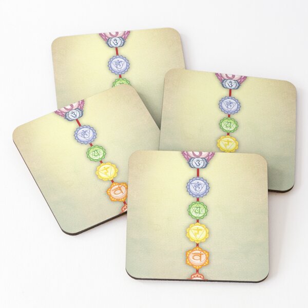 Item preview, The 7 Chakras Artwork Minimal Clean Design designed and sold by Truthseekmedia.
