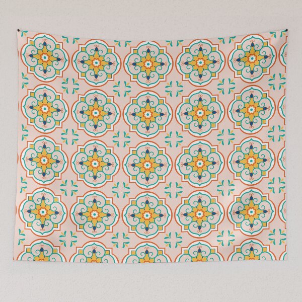 Item preview, Moroccan Wall Art , Morocco Mosaic , Marrakech Prints Set, amazight ,zalij wall art , zalij moroccan designed and sold by Artw0rld.