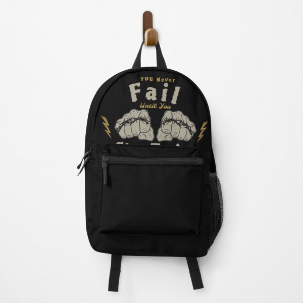 Item preview, You Never Fail Until You Stop Trying. designed and sold by stopamoment.