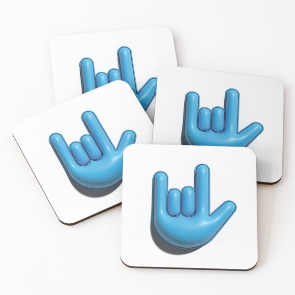 Item preview, 3d hand icon rock and roll sign designed and sold by Art Dila Studio.