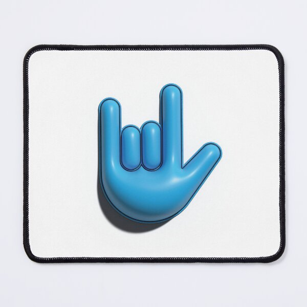 Item preview, 3d hand icon rock and roll sign designed and sold by Art Dila Studio.