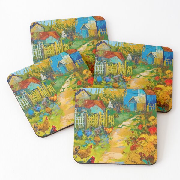 Item preview, Charming Garden Life: Cottage Core and Chickens designed and sold by Midnight Kadama Studio.