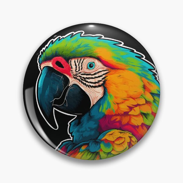 Item preview, Macaw parrot designed and sold by TooCuteStudio.