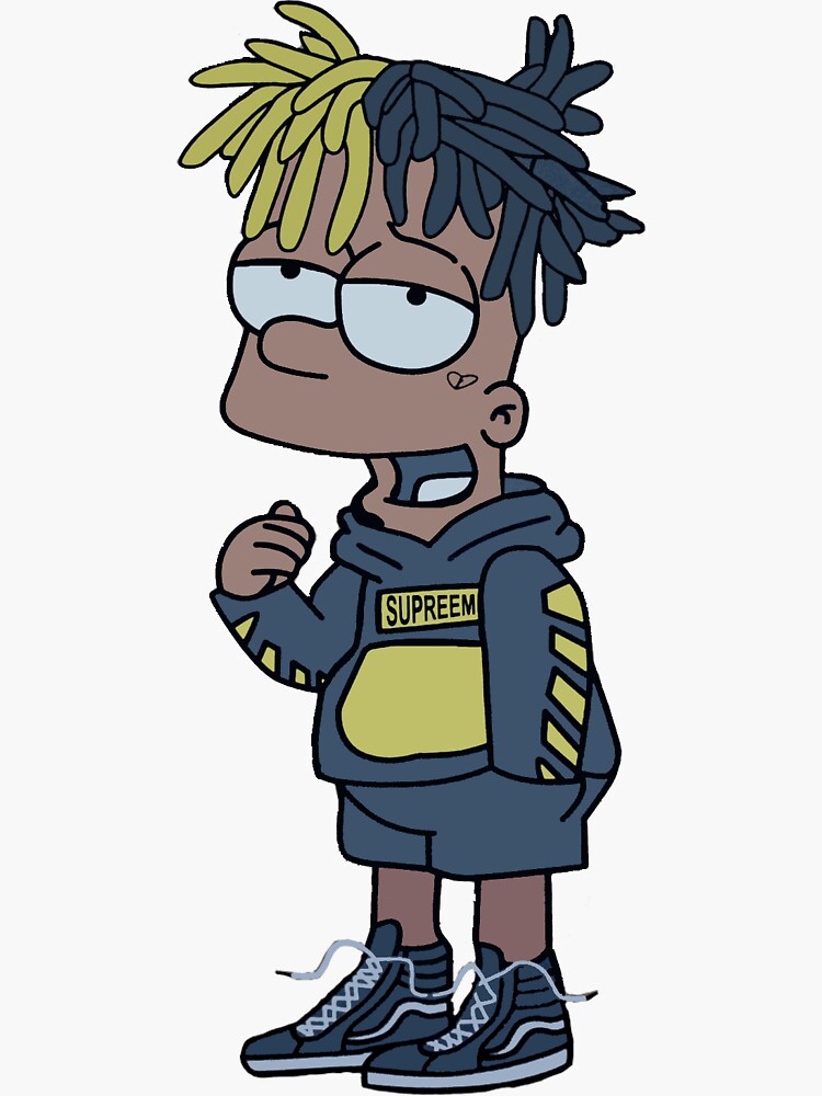 Os Simpsons: Bart Simpson Versão, XXXTENTATION  Bart simpson, Simpsons  personagens, Os simpsons