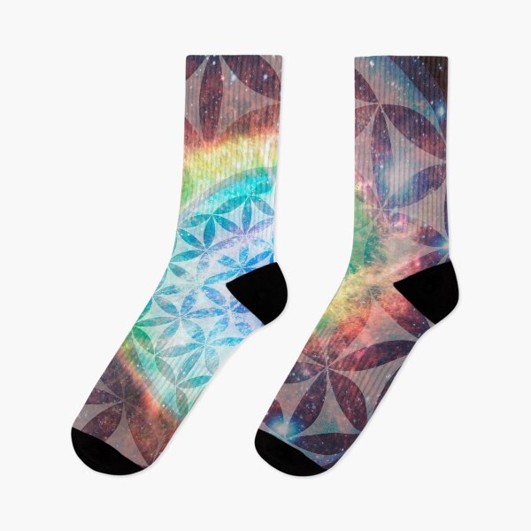 Item preview, The Flower Of Life Colorful Space Design designed and sold by Truthseekmedia.
